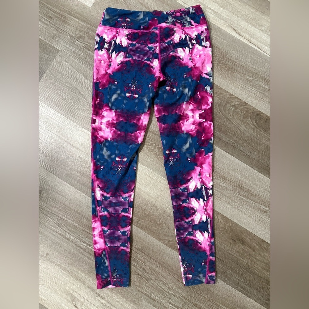 The North Face Pink and Blue Floral Leggings - Picture 3 of 5